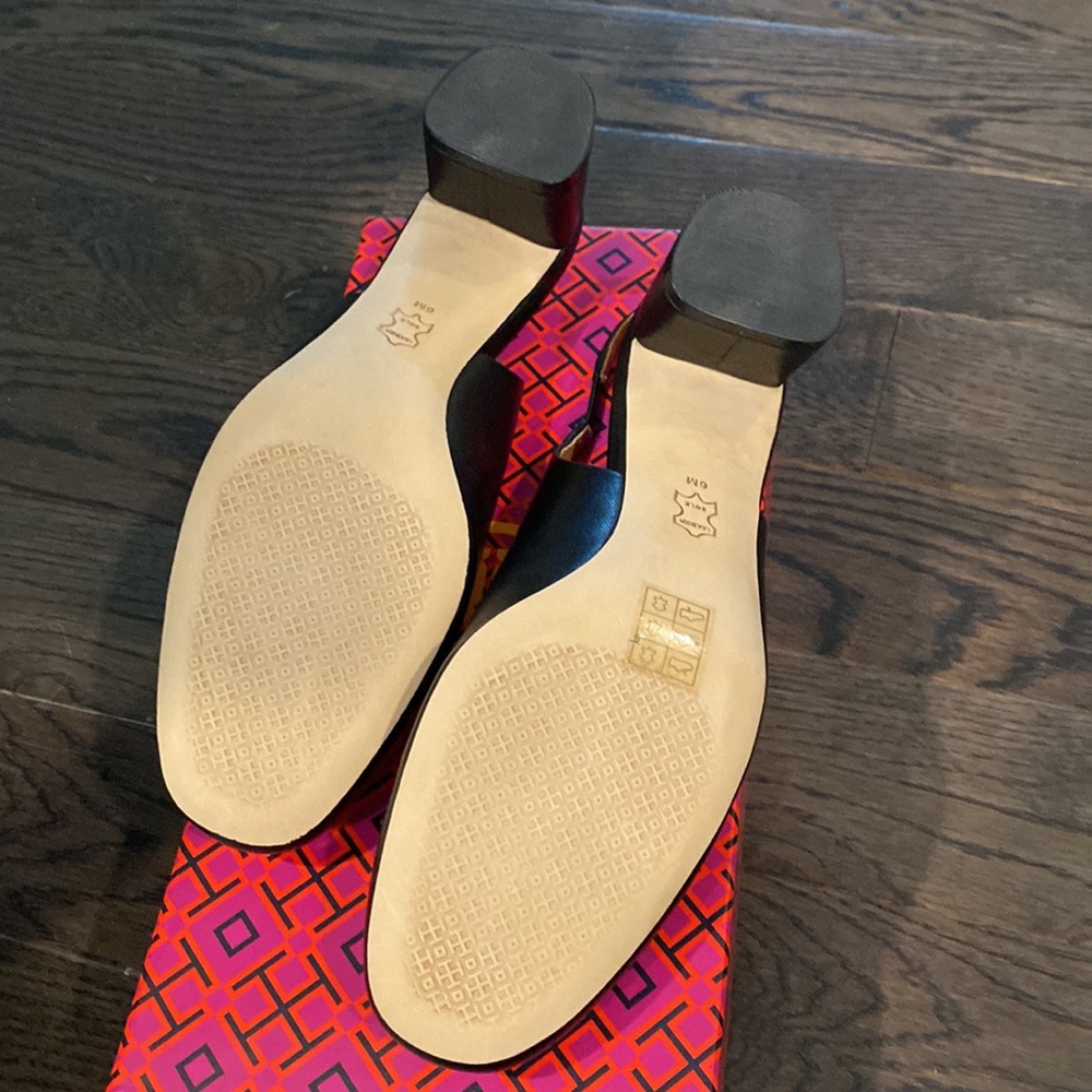 New TORY BURCH Benton Leather Slingback Pump NIB - Picture 6 of 12